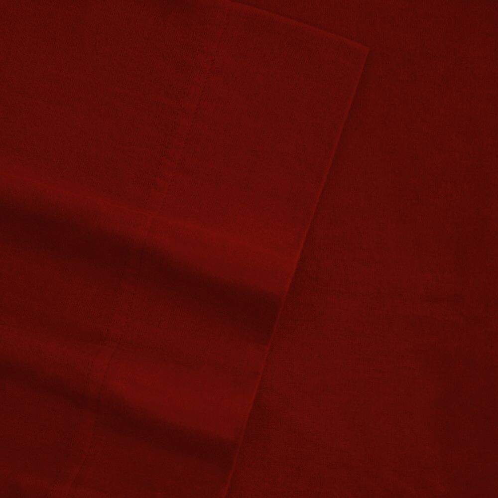 

Фланелевая простыня на подкладке с глубокими карманами, цвет Deep Red