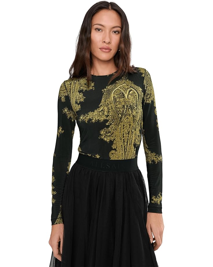 

Женский топ AllSaints Katlyn, Ella Black