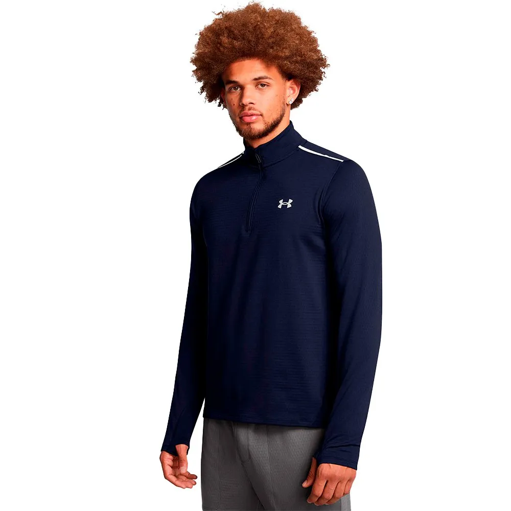 

Футболка Under Armour Vanish CW half zip long sleeve, синий