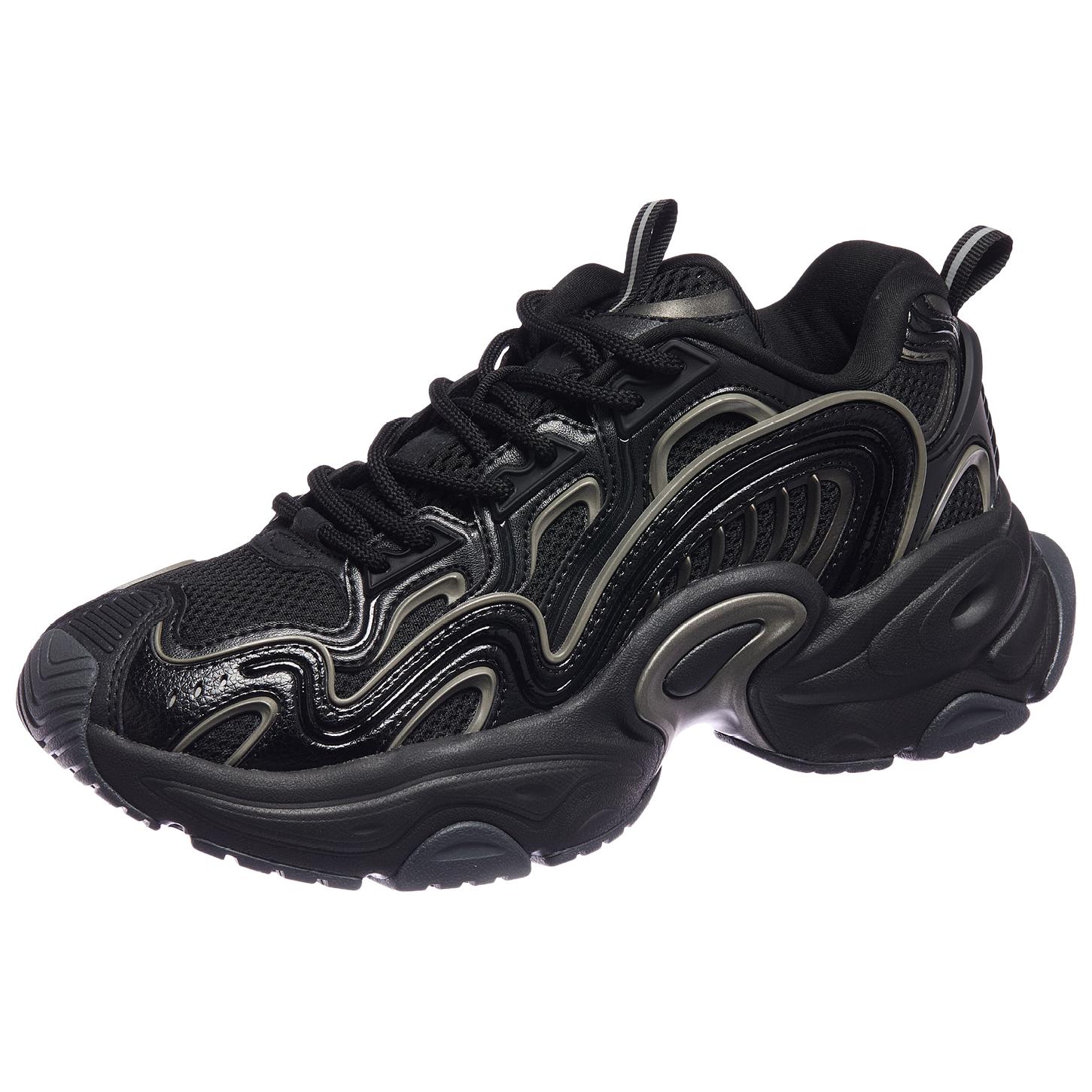 

ANTA Низкие, износостойкие, противоскользящие, повседневные туфли, мужские, черные