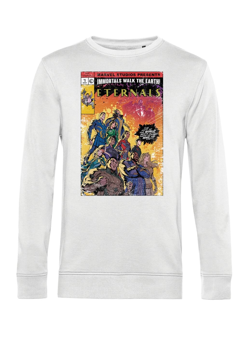 

Толстовка MARVEL THE ETERNALS VINTAGE STYLE COMIC COVER Marvel, белый