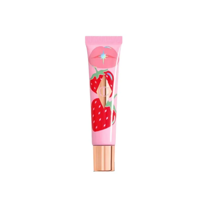 Charlotte Tilbury CT блеск для губ с зеркальным эффектом, увлажняющая сыворотка и бальзам для ухода, #STRAWBERRY VANILLA Vanilla Strawberry