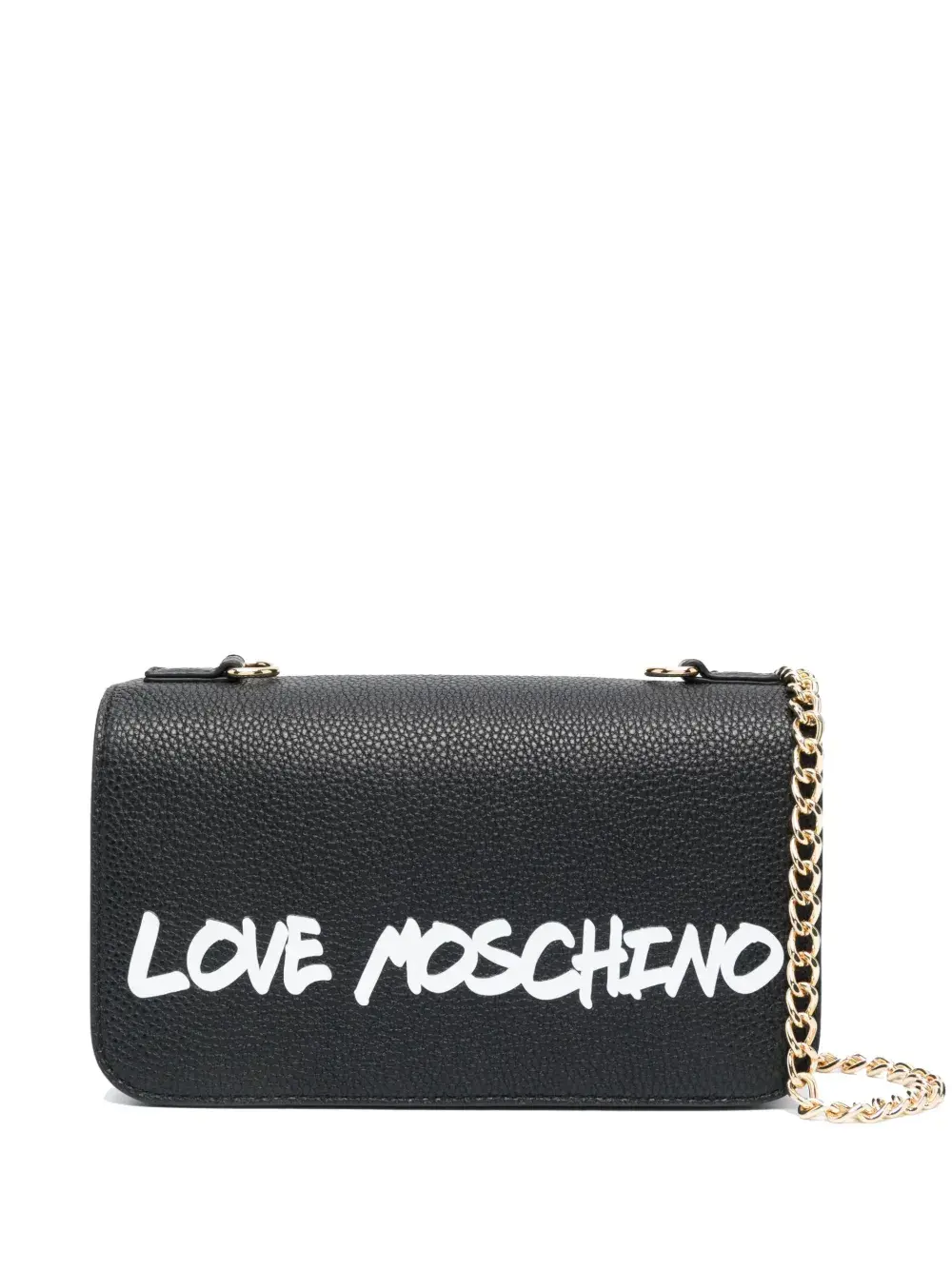 

Сумка на плечо с логотипом Love Moschino, черный