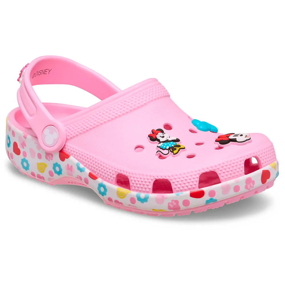 

Сабо Crocs Mickey Friends Minnie Classic, розовый