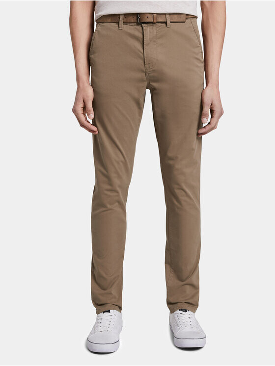 

Узкие брюки чиносы Tom Tailor Denim, бежевый