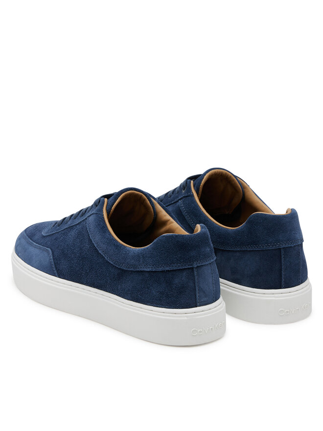 Кроссовки Clean Cup Low Laceup Oxf Su HM0HM01880 Calvin Klein, синий — фото 3
