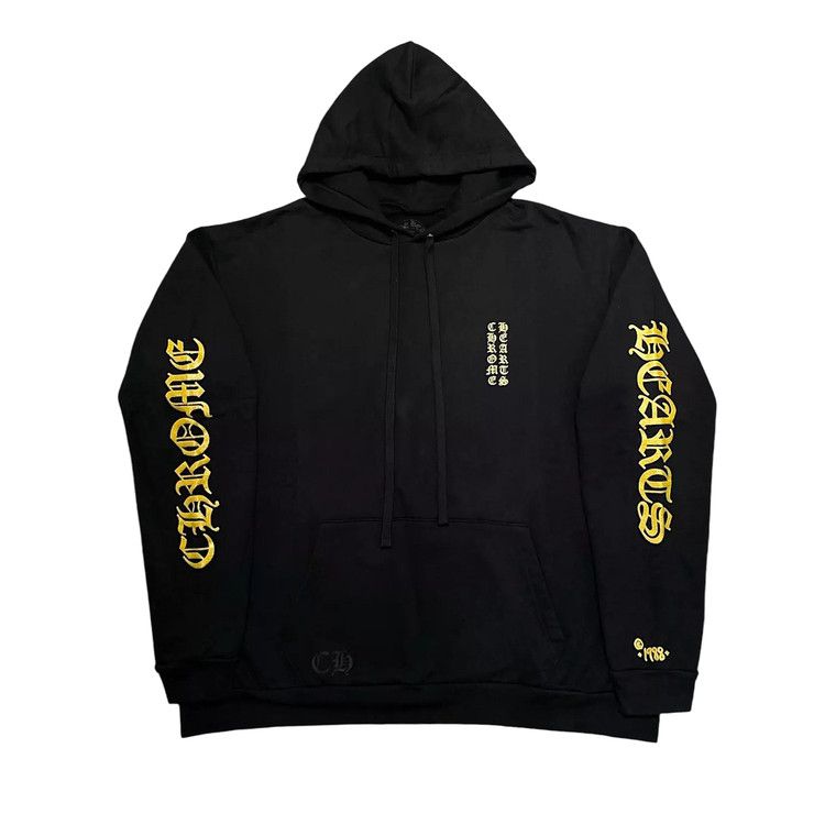 

Худи Chrome Hearts 1988 Hoodie Gold Glitter, Black/Gold