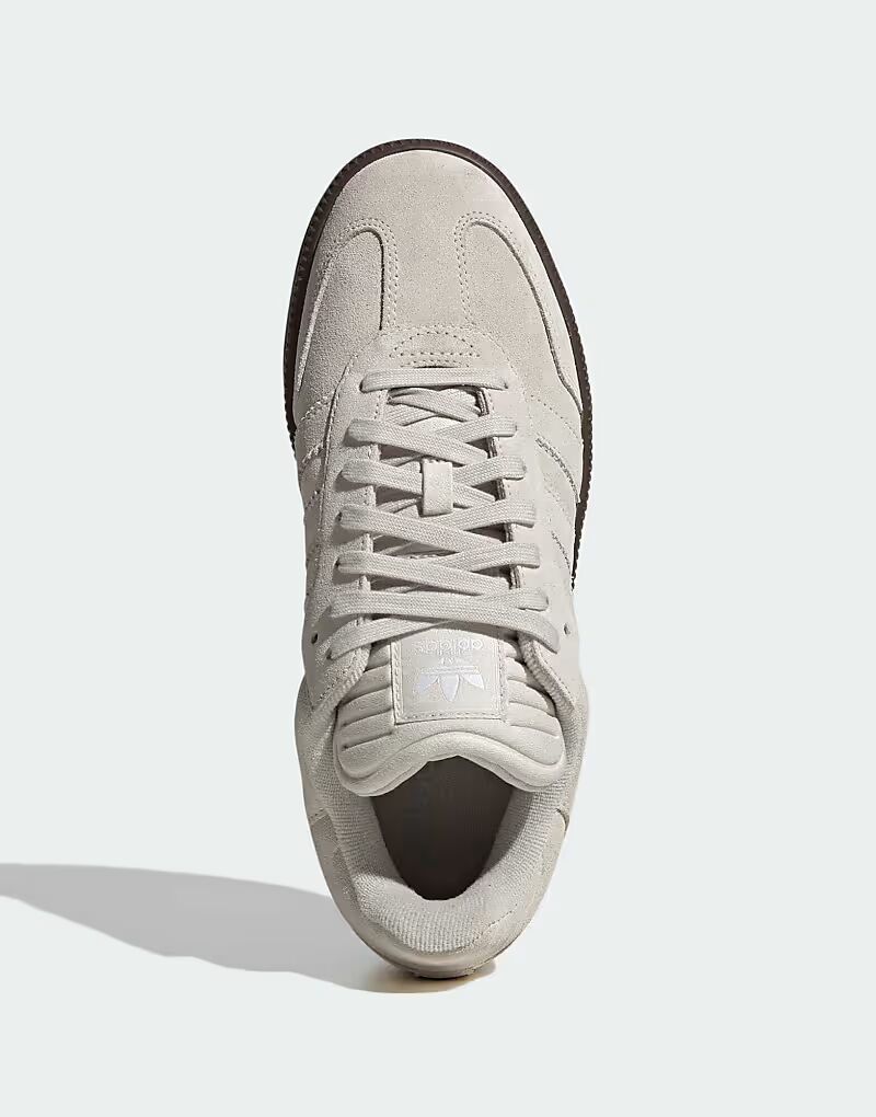 Кроссовки Adidas Originals Samba xlg в цвете alumina wonder — фото 2