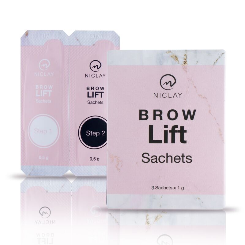 

Пакетики с аксессуарами Brow Lift, 3 применения NICLAY, 3 шт.