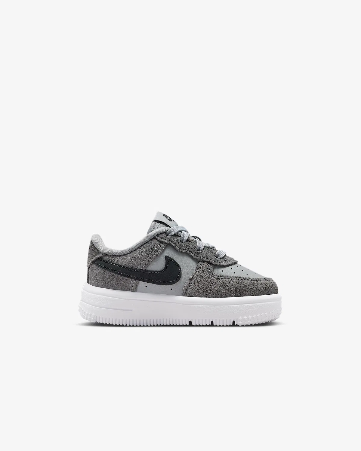 Детские кроссовки Nike Force 1 Low Essential+, Light Smoke Grey/Smoke Grey/Dark Smoke Grey — фото 3