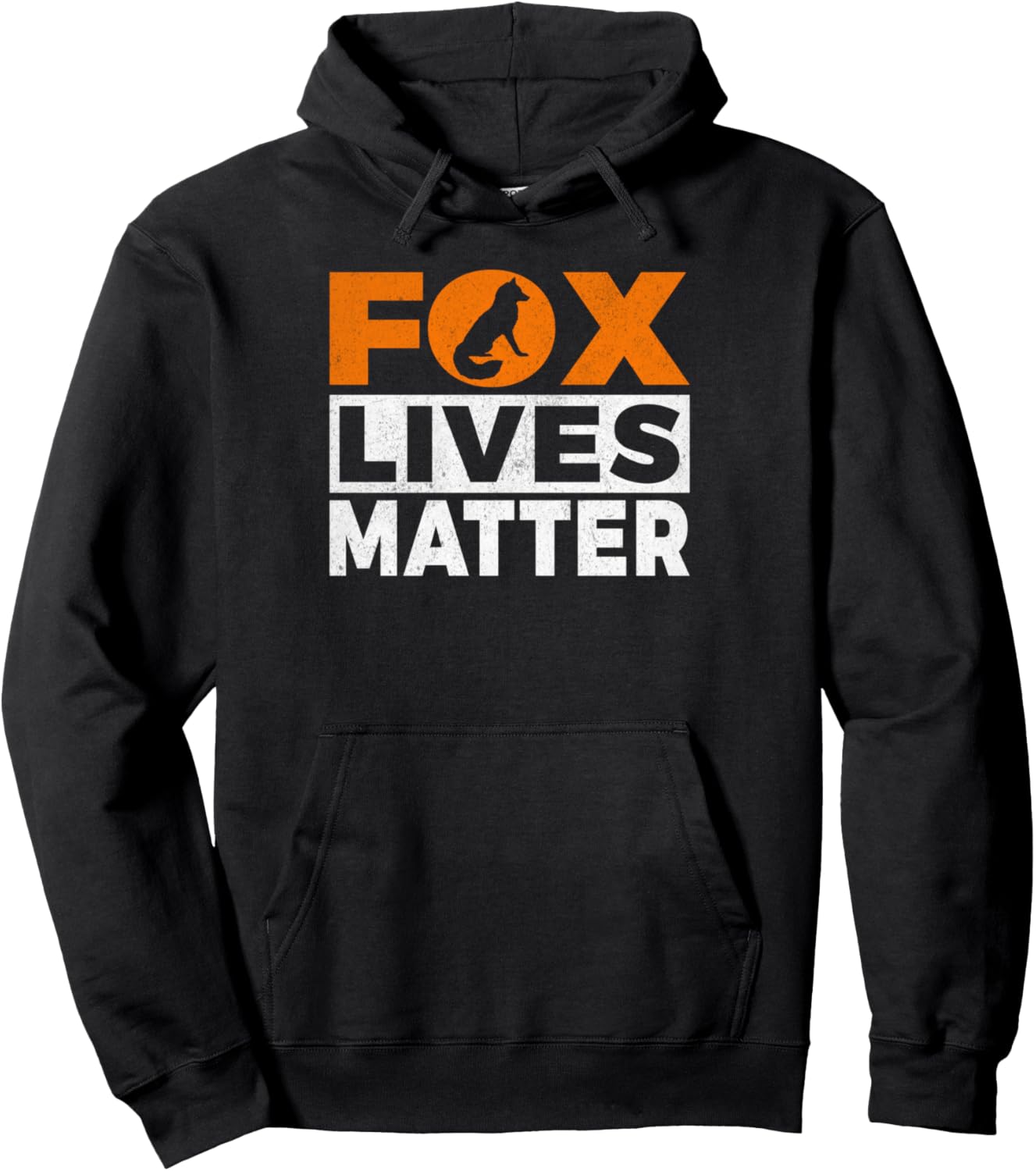 

Толстовка Fox Lives Matter Fox Fox Lover Gifts, черный