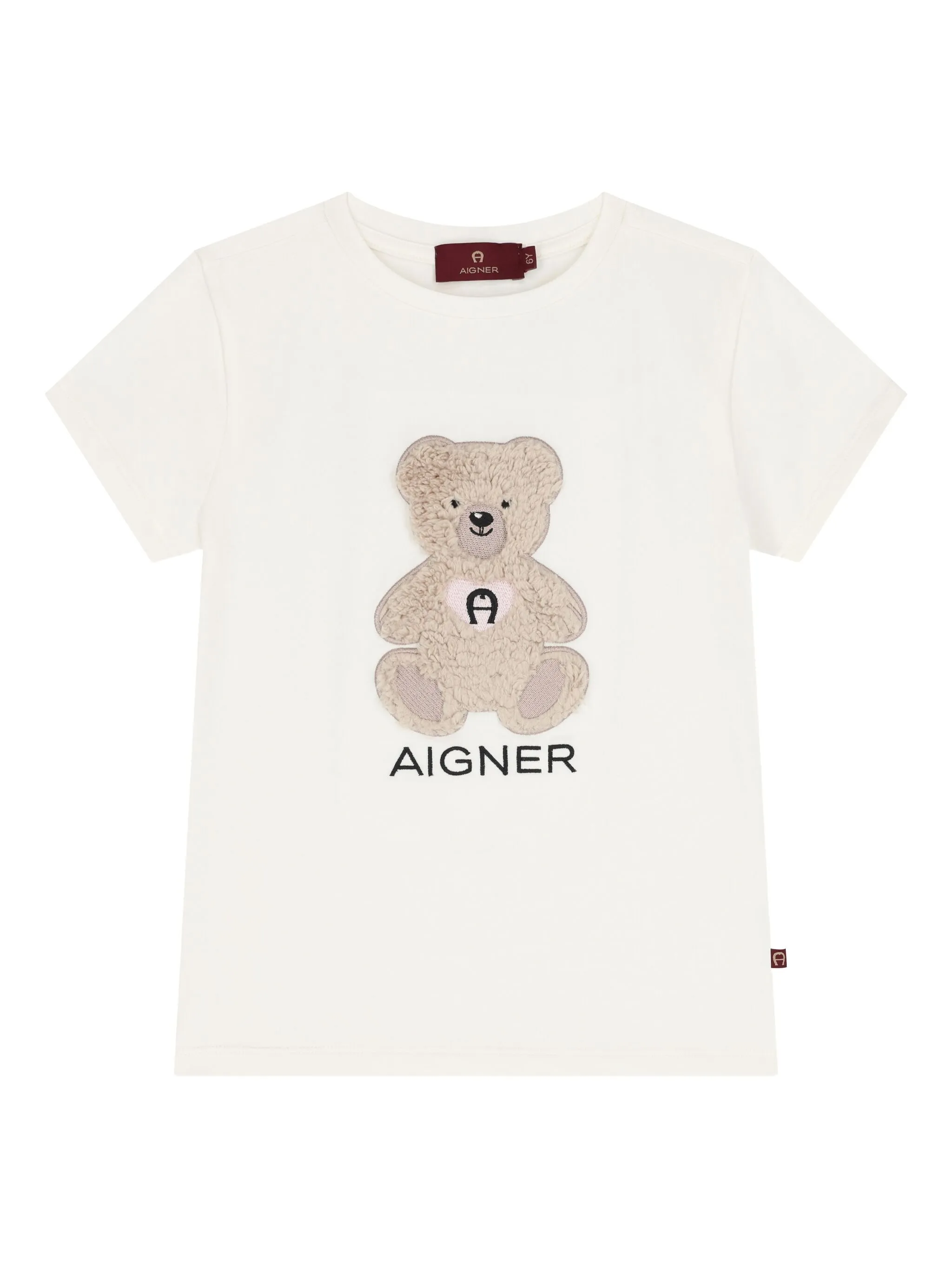 

Футболка с вышивкой Teddy Bear Aigner Kids, белый