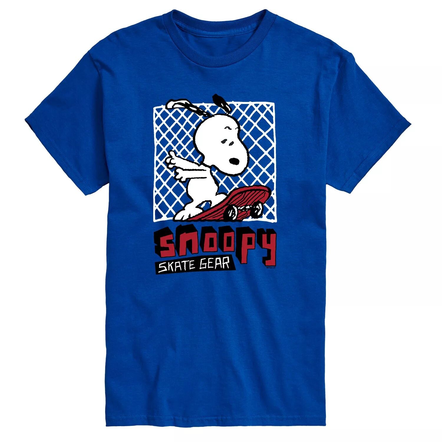 

Футболка Big & Tall Peanuts Skate Gear Licensed Character, синий