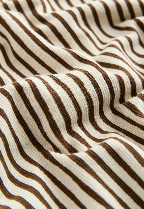 Комбинезон стандартного кроя Next, Brown And Off White Stripe — фото 3