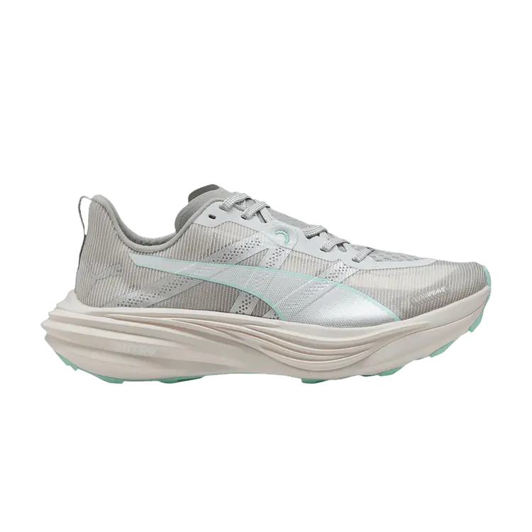Кроссовки Puma Wmns Deviate Nitro Elite Trail, Feather Grey Mint Melt
