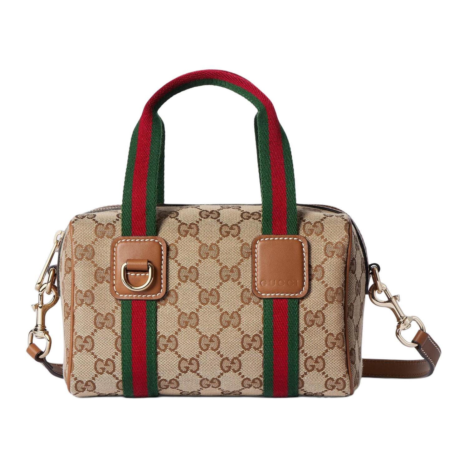 

GUCCI Тканевая мини-сумка унисекс бежевая