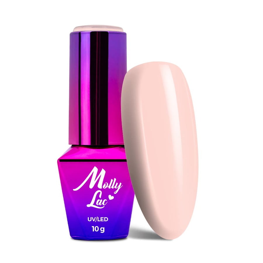 

MollyLac I'm the Nudelover Porcelain гибридный лак 10 г № 521