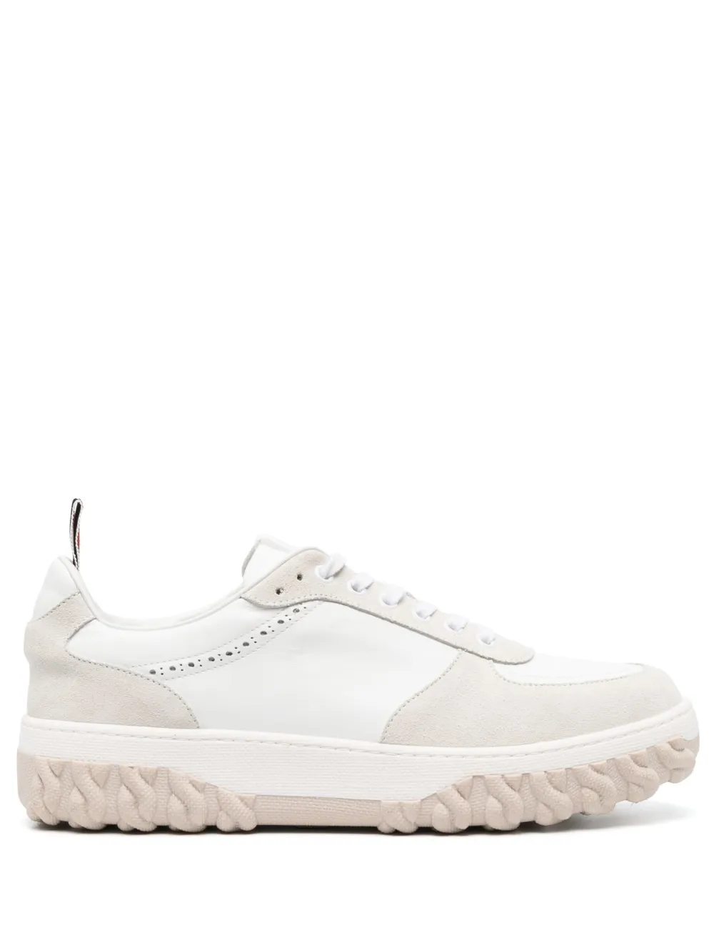 

Кроссовки Letterman со вставками THOM BROWNE, белый