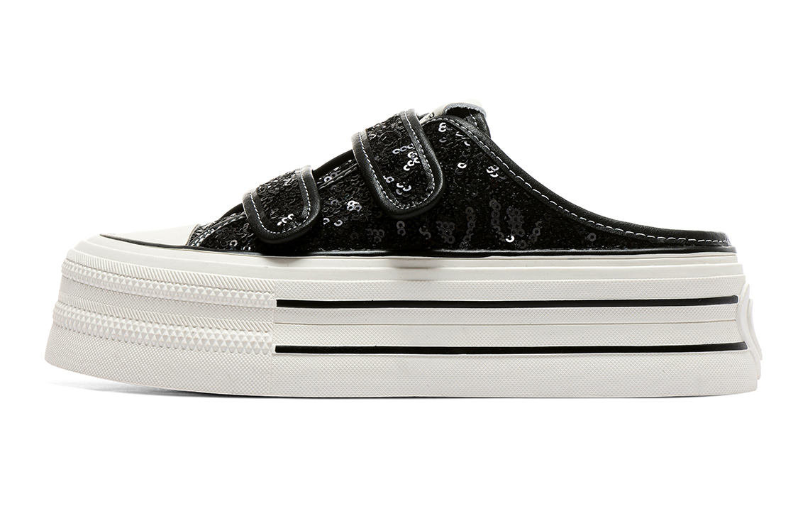 

Кроссовки C°BANNER Skateboarding Shoes Women's Low-top Black, черный