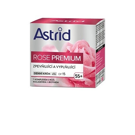

Укрепляющий и заполняющий дневной крем SPF 15 Rose Premium 50 мл Astrid