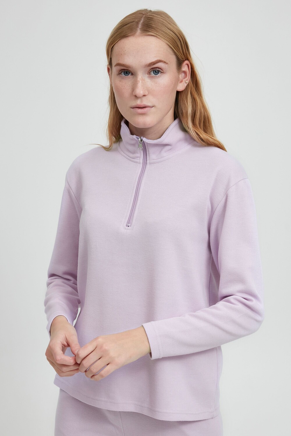 

Свитер b.young Troyer BYTRUNA SWEAT 2 20811136, фиолетовый