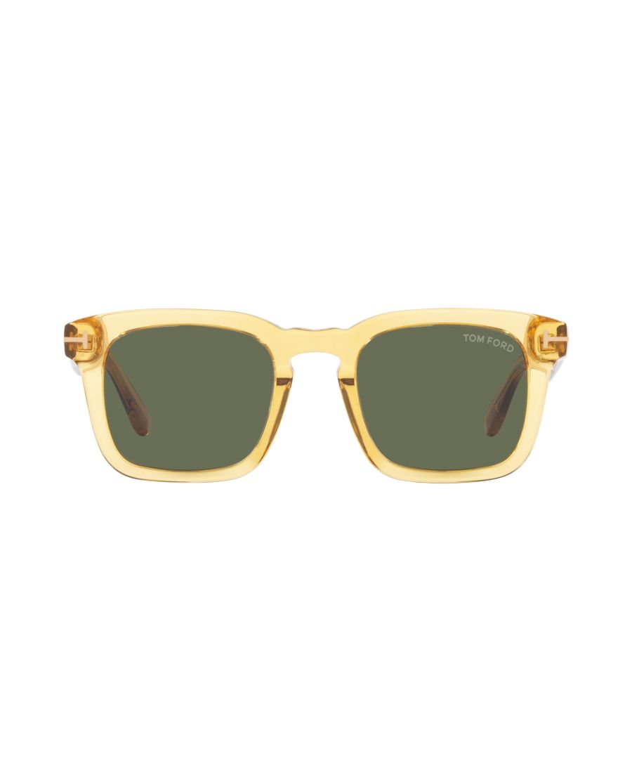 Мужские стандартные солнцезащитные очки, FT0751 TR001097 Tom Ford, Yellow — фото 2