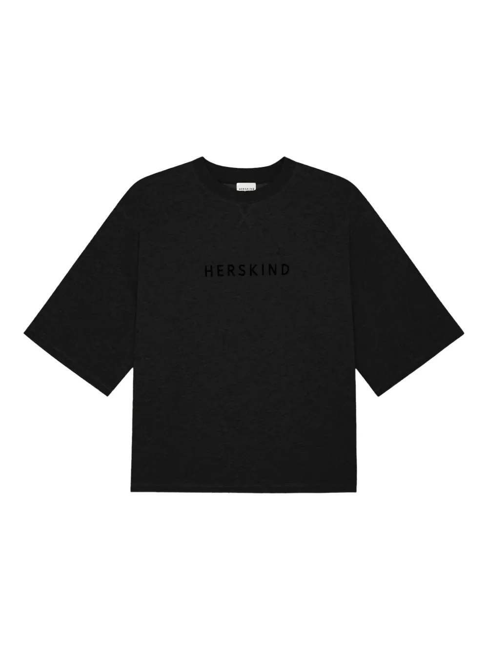 

Футболка Linette с вышитым логотипом HERSKIND, черный