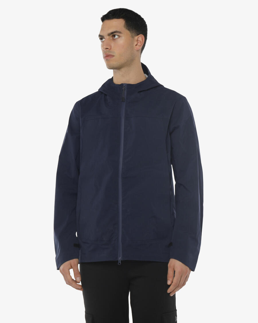 

JAKED Темно-синяя синтетическая фитнес-куртка для мужчин