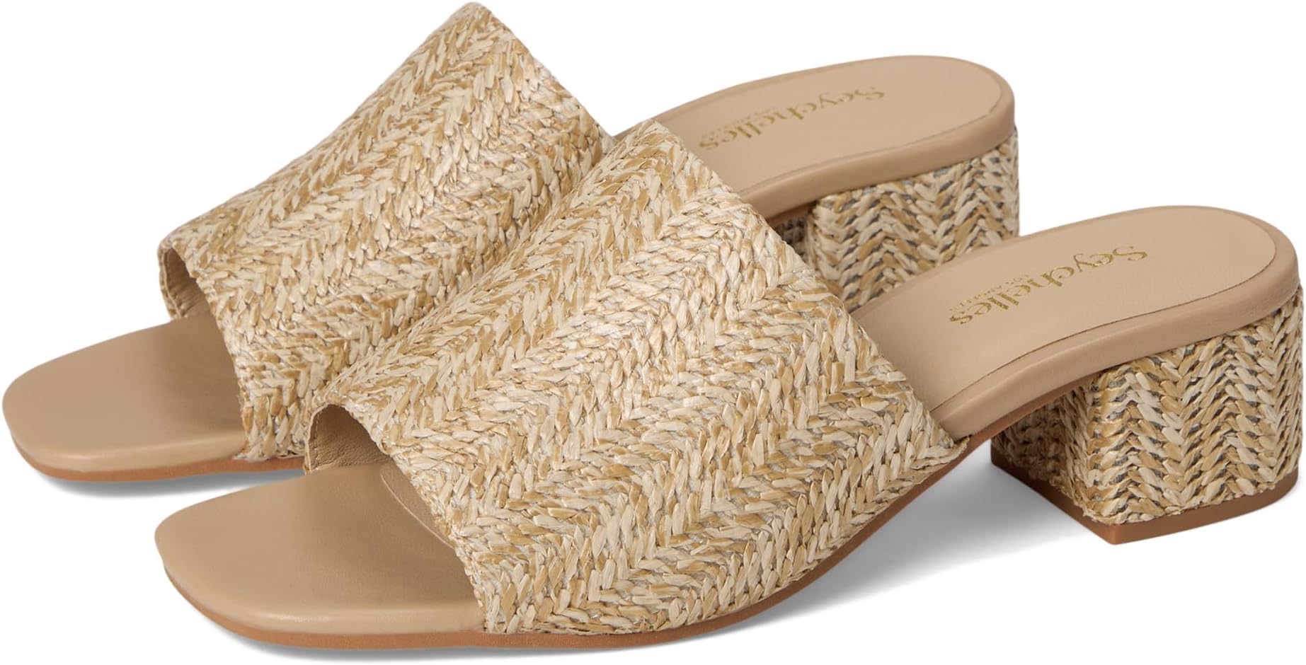 Туфли Seychelles Pepper Raffia Sandal Slide, Natural
