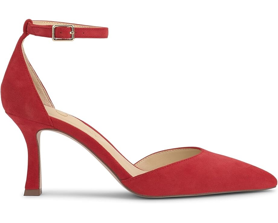 Туфли Jessica Simpson Foxena Pointed Toe Ankle Strap Pump, цвет Red Muse — фото 4