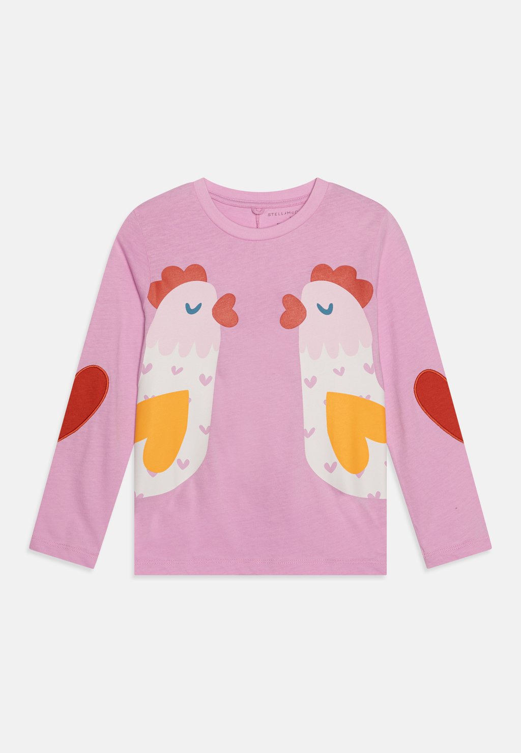 

Лонгслив Stella McCartney Kids, розовый