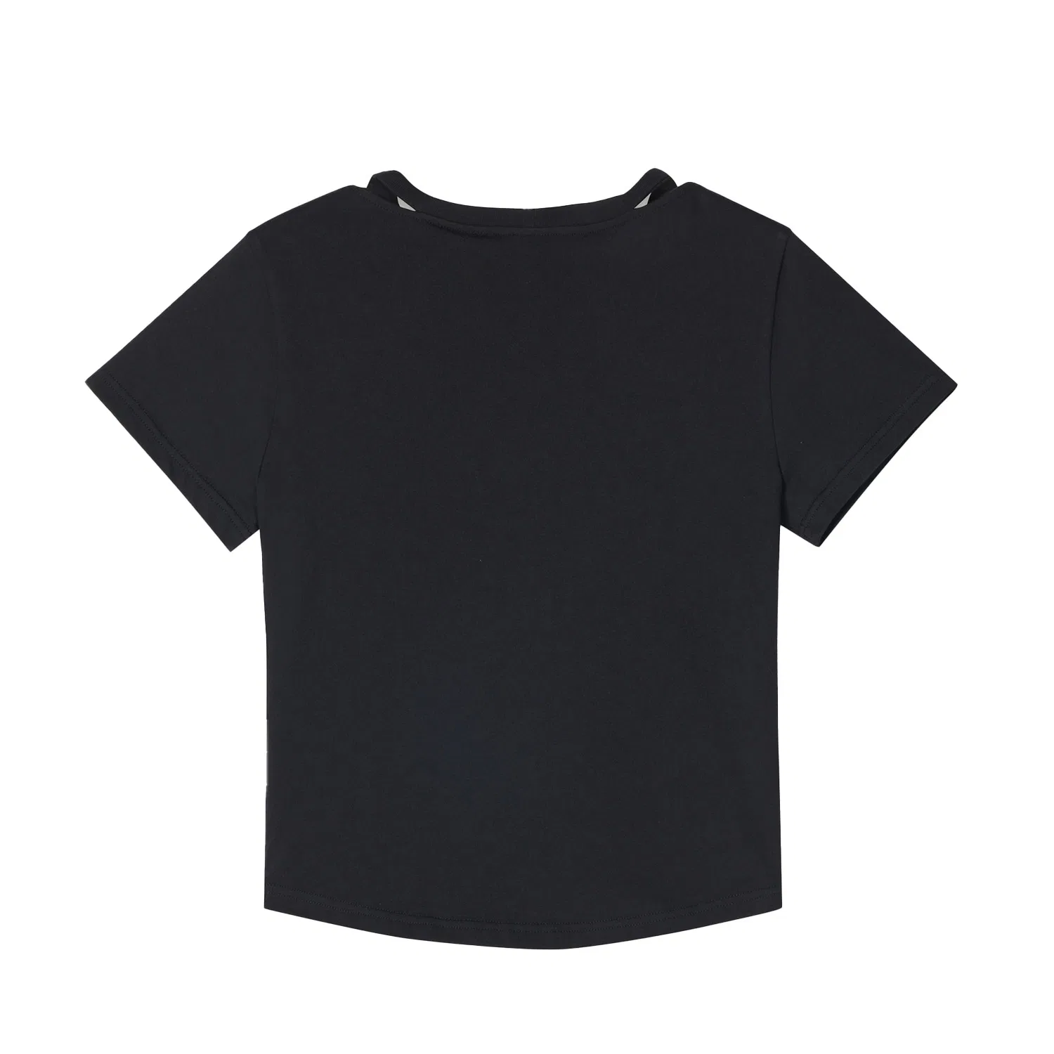 Футболка женская Black с круглым вырезом, тонкая, прямая посадка Levis — фото 3