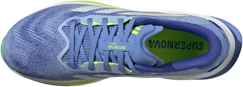 Мужские беговые кроссовки Adidas Supernova Prima 2, белый/синий — фото 4