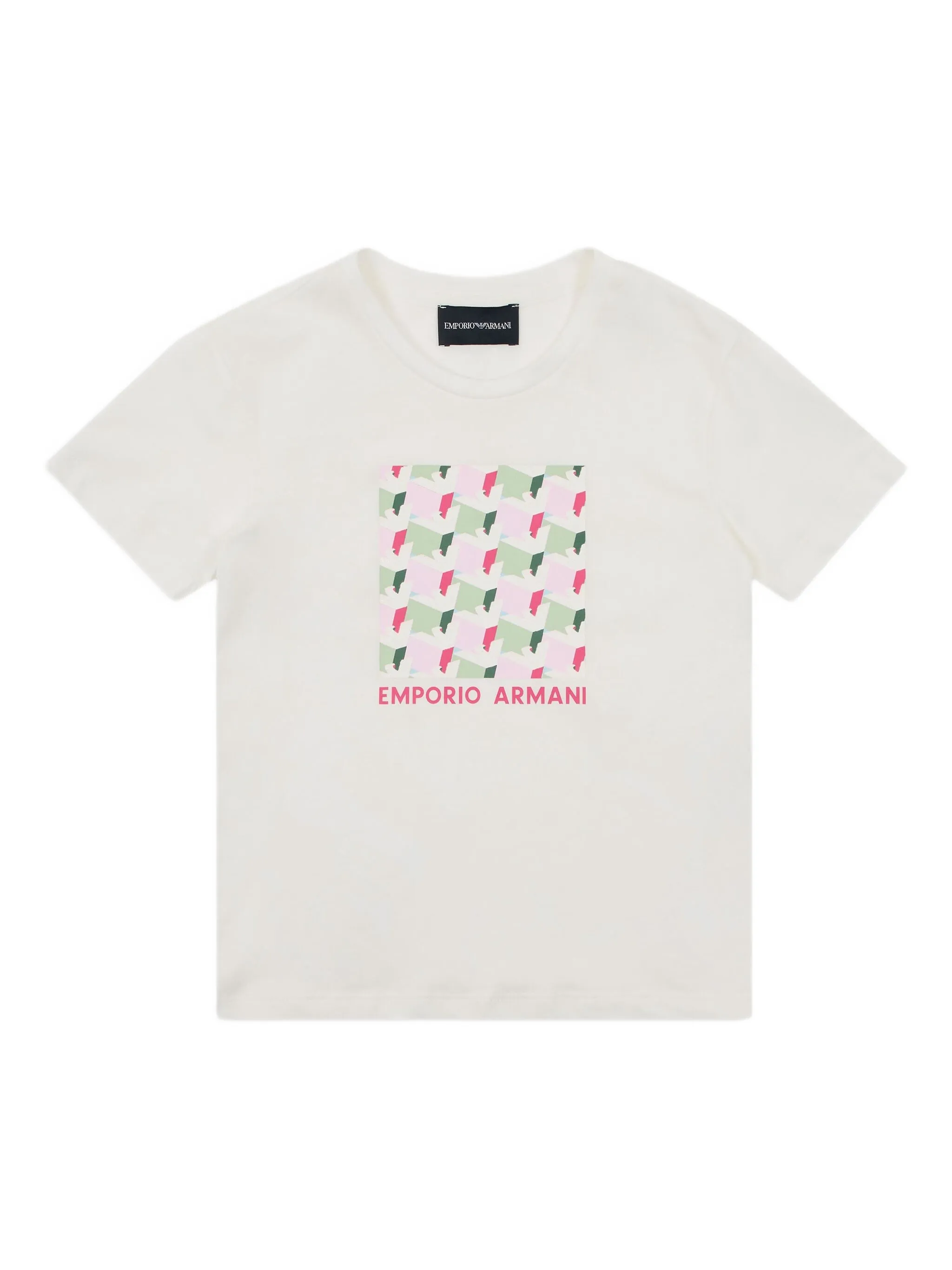 

Базовая футболка Emporio Armani Kids, белый