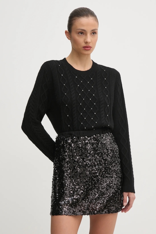 

Свитер с добавлением шерсти United Colors Of Benetton, черный