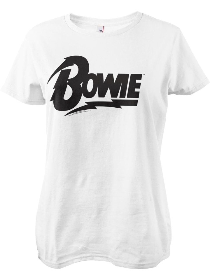 

Футболка Logo Girly Tee David Bowie, белый