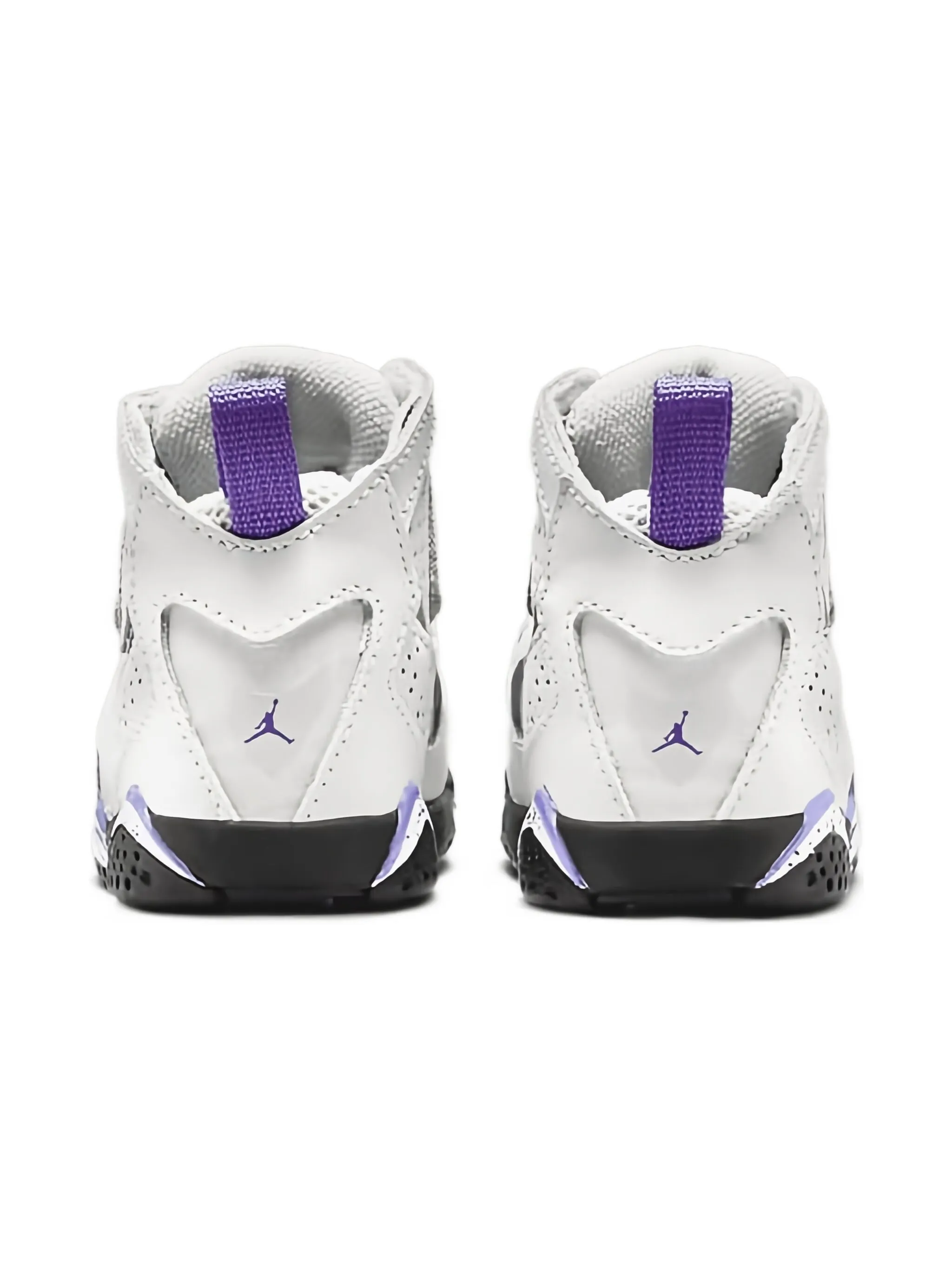 Кроссовки Jordan True Flight Base Grey/Purple Venom Jordan Kids, белый — фото 4