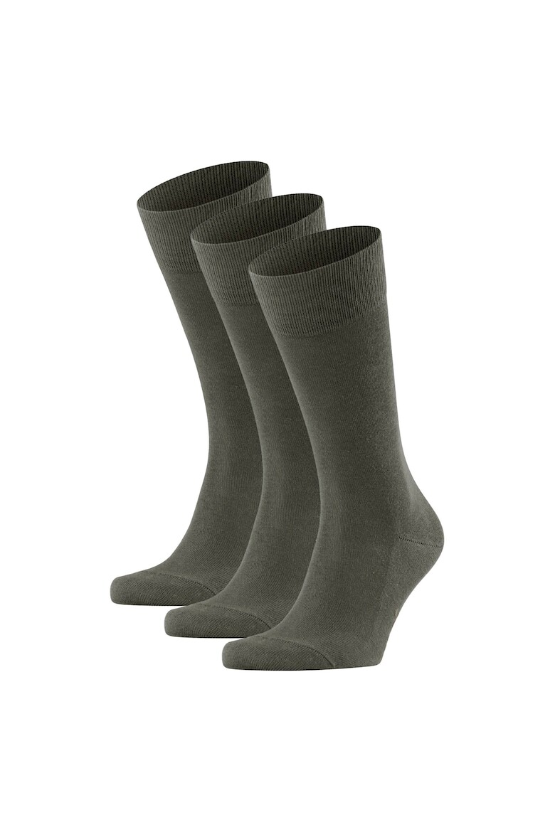 

Семейные длинные носки из хлопка, 3 пары Falke, зеленый