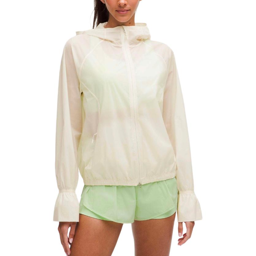 

Lululemon Прозрачная куртка женская, Light Ivory White/LTIV