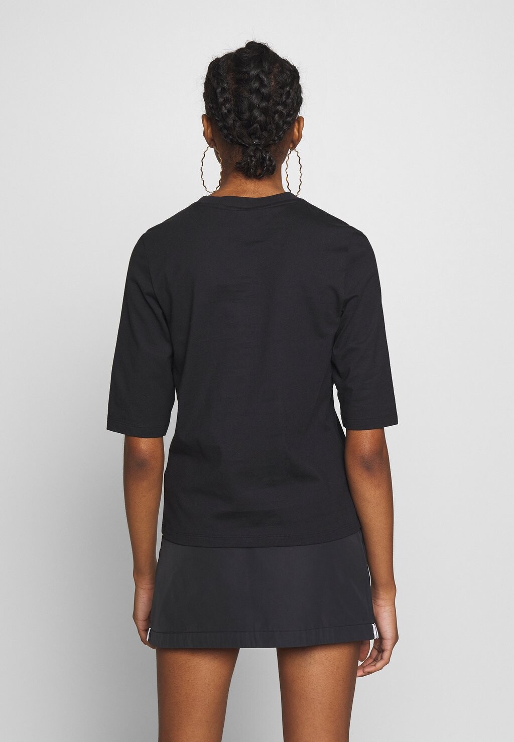 

Футболка с принтом FAKTEN TREFOIL SHORT SLEEVE TEE adidas Originals, черный