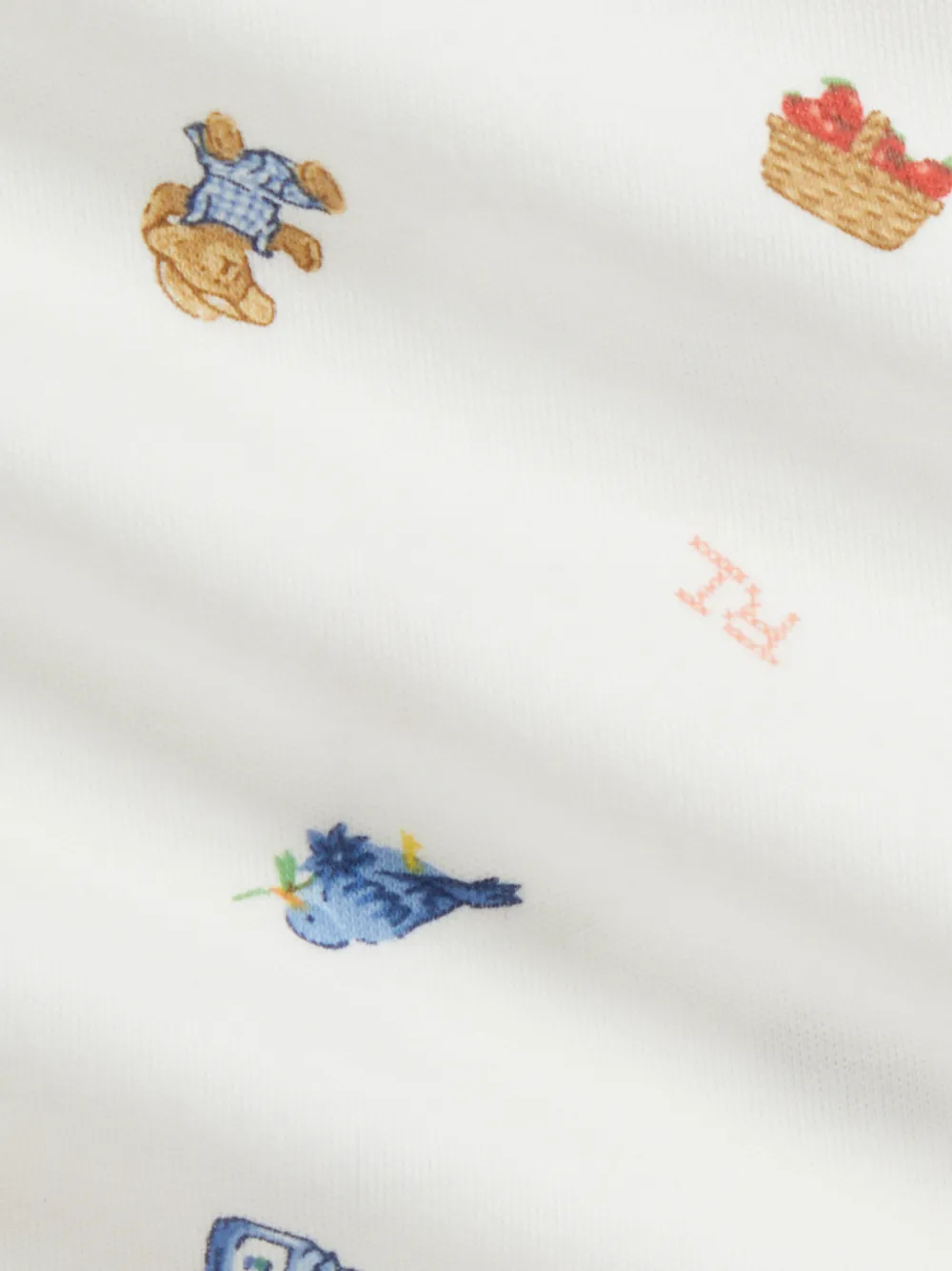 Боди с принтом Polo Ralph Lauren Kids, белый — фото 3