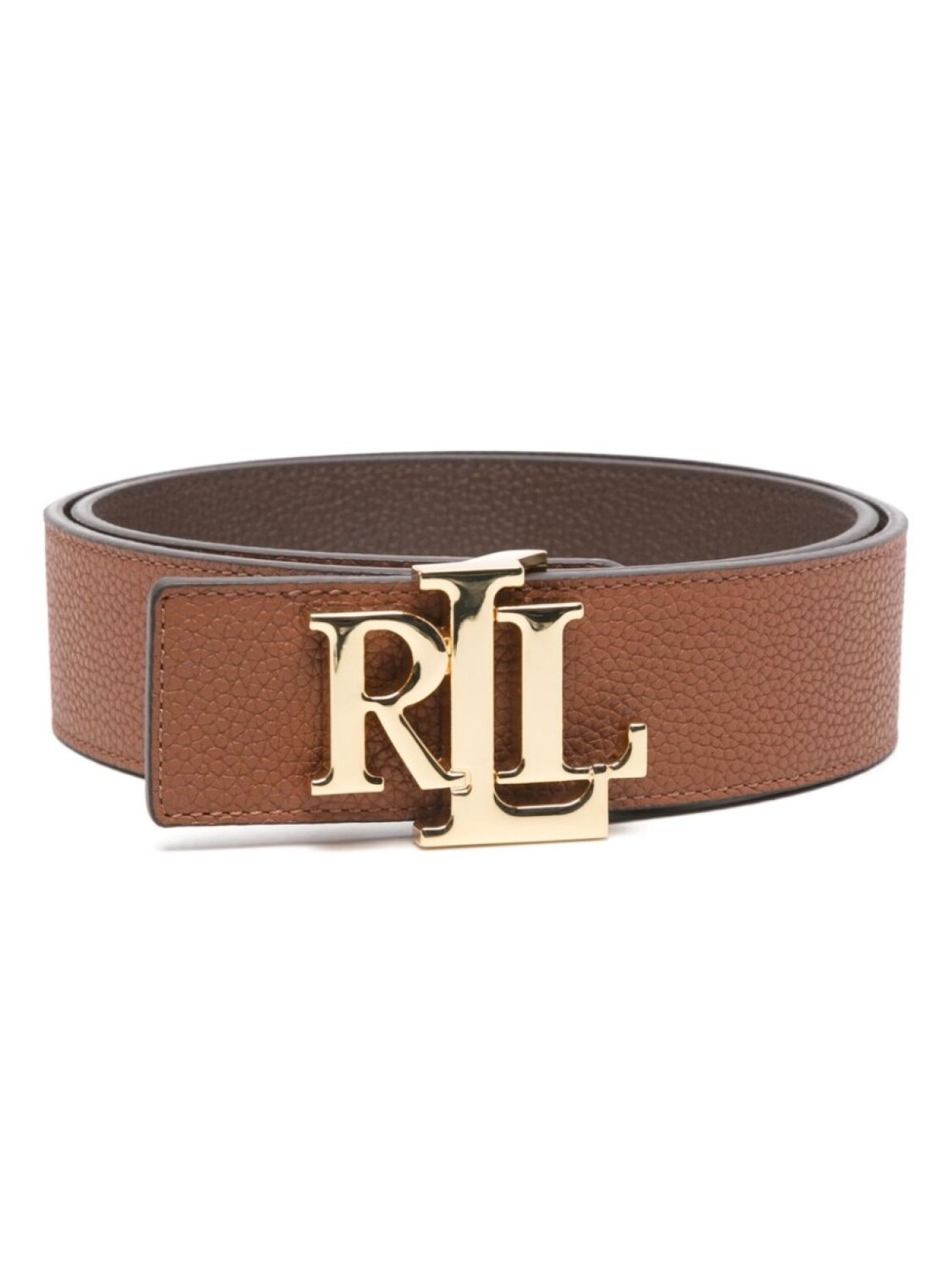 

Ремень с пряжкой-логотипом Lauren Ralph Lauren, коричневый