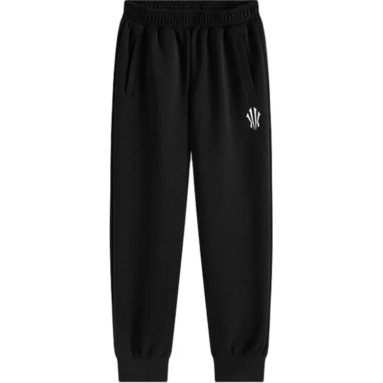 Детские вязаные спортивные штаны Antakids, Basic Black