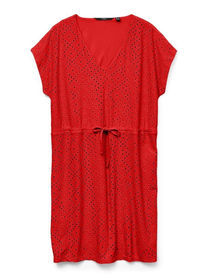 

Платье до колена Vero Moda, цвет fiery red