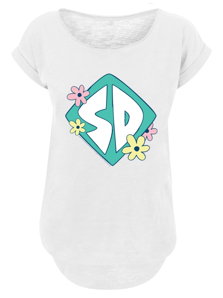 

Длинная футболка с надписью Scooby Doo Dog Tag белого цвета F4NT4STIC, Белый, Длинная футболка с надписью Scooby Doo Dog Tag белого цвета F4NT4STIC