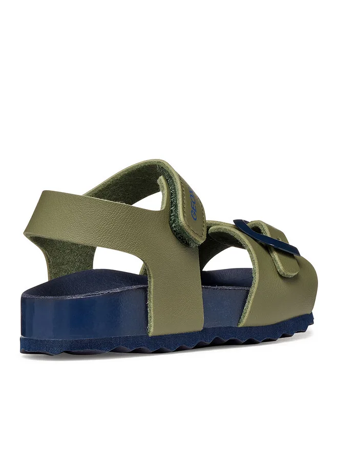 Geox Сандалии B Sandal Chalki Boy B652QA 000BC CD3F4 M зеленый — фото 4