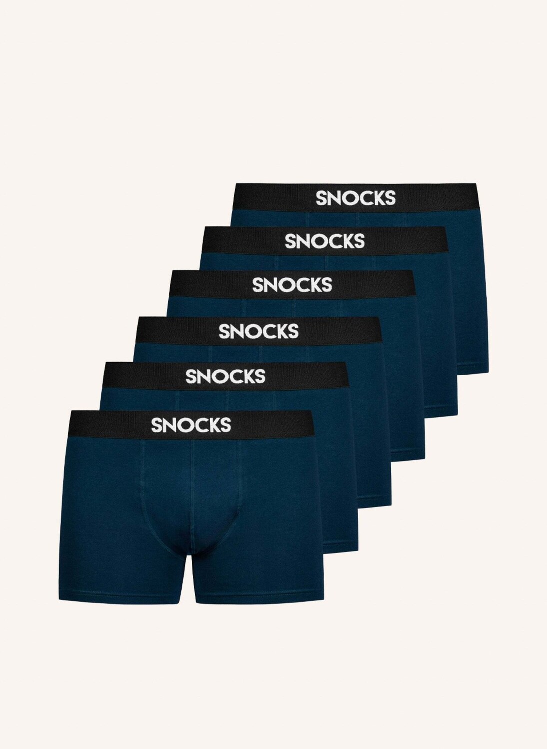 

Набор из 6 боксеров SNOCKS, синий