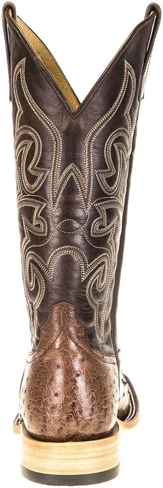Мужская футболка Horse Power Top Hand Kango Tobac Full Quill Ostrich 13 шоколадного цвета — фото 4