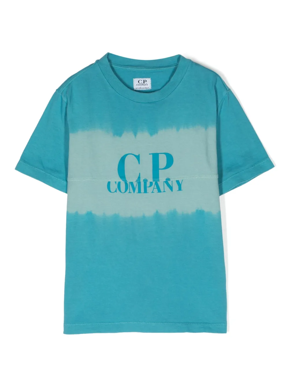 

Футболка с логотипом C.P. Company Kids, синий