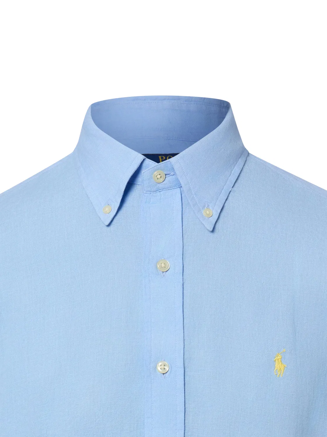 Рубашка на пуговицах стандартного кроя Polo Ralph Lauren, Light Blue — фото 3